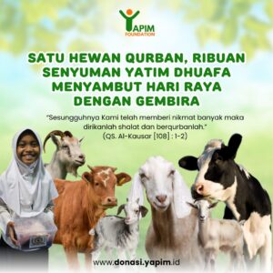 Persiapkan Qurbanmu Lebih Awal untuk Bahagiakan Yatim Dhuafa